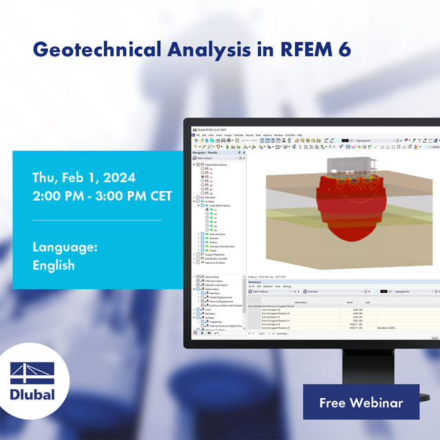 Análisis geotécnico en RFEM 6